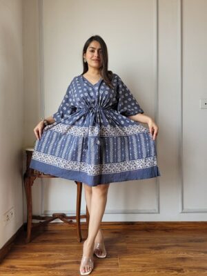 Pure Cotton Short Kaftan