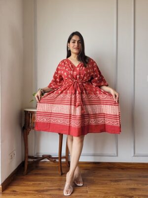 Pure Cotton Short Kaftan