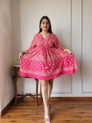 Pure Cotton Short Kaftan