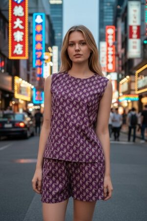 Pure Cotton Shorts Night Suits