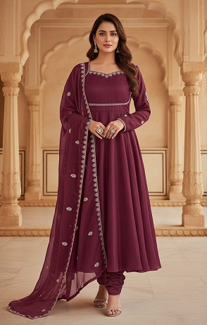 Premium Fabric And Classy Toned Gown