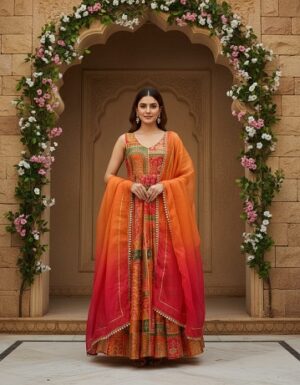 New Gown Elegance With Modern Touch