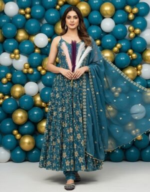 New Designer Anarkali Gown
