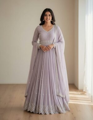 Beautiful Partywear Georgette Gown