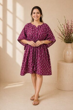 Pure Cotton Short Kaftan