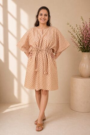 Pure Cotton Short Kaftan
