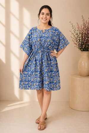 Pure Cotton Short Kaftan