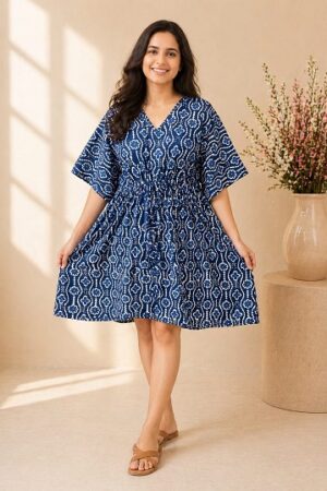 Pure Cotton Short Kaftan