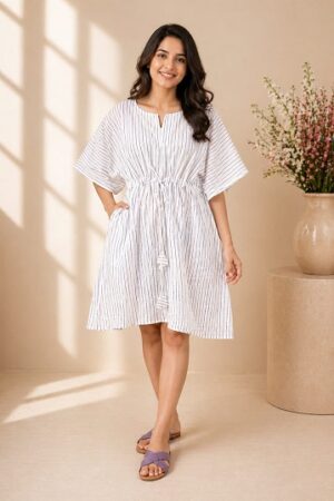 Pure Cotton Short Kaftan