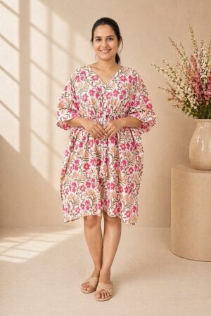 Pure Cotton Short Kaftan