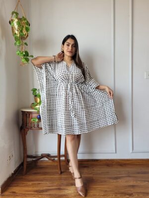 Pure Cotton Short Kaftan