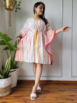 Pure Cotton Short Kaftan