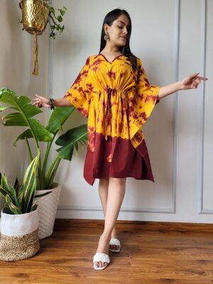Pure Cotton Short Kaftan