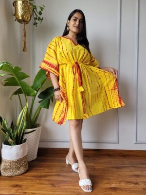 Pure Cotton Short Kaftan