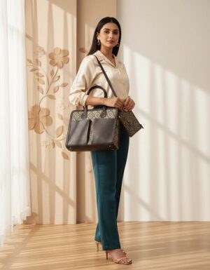 New Two pocket tote Bag