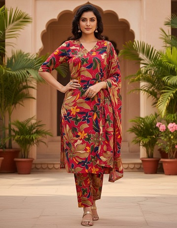 New Casual Wear Pink Dress