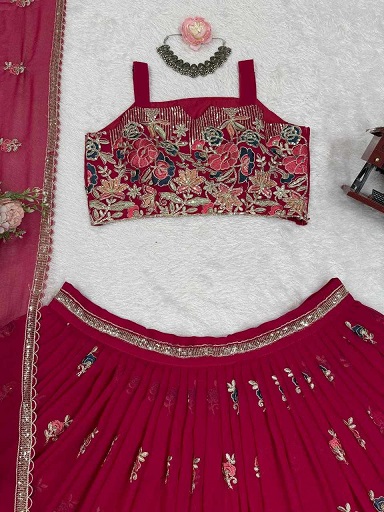 New Beautiful Designer Lehenga - Image 2