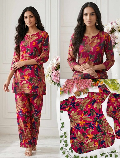 New Casual Wear Pink Dress - Image 4