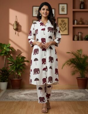 New Elephant Design Dress