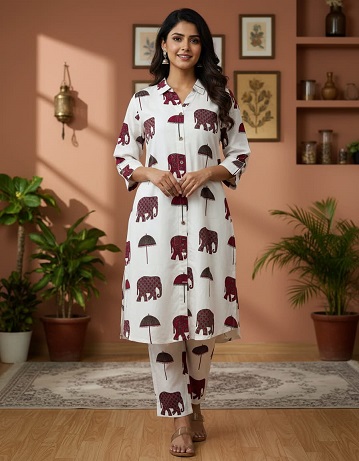 New Elephant Design Dress