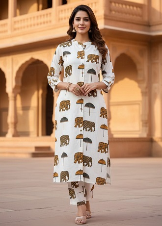 New Elephant Design Dress