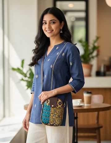 Fancy mobile sling Bag