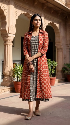 Pure Cotton Midi One Piece With Shrug