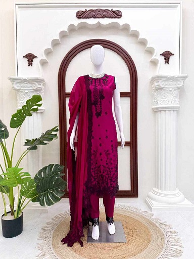 Beautiful Elegant Ethnic Wear Dress - Image 5