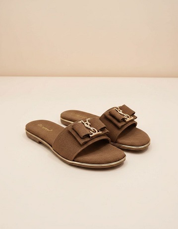 NEW LAUNCH CAPTOES FLATS YSL BUCKLE SLEEPER - Image 2