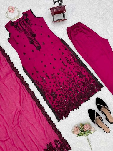 Beautiful Elegant Ethnic Wear Dress - Image 2